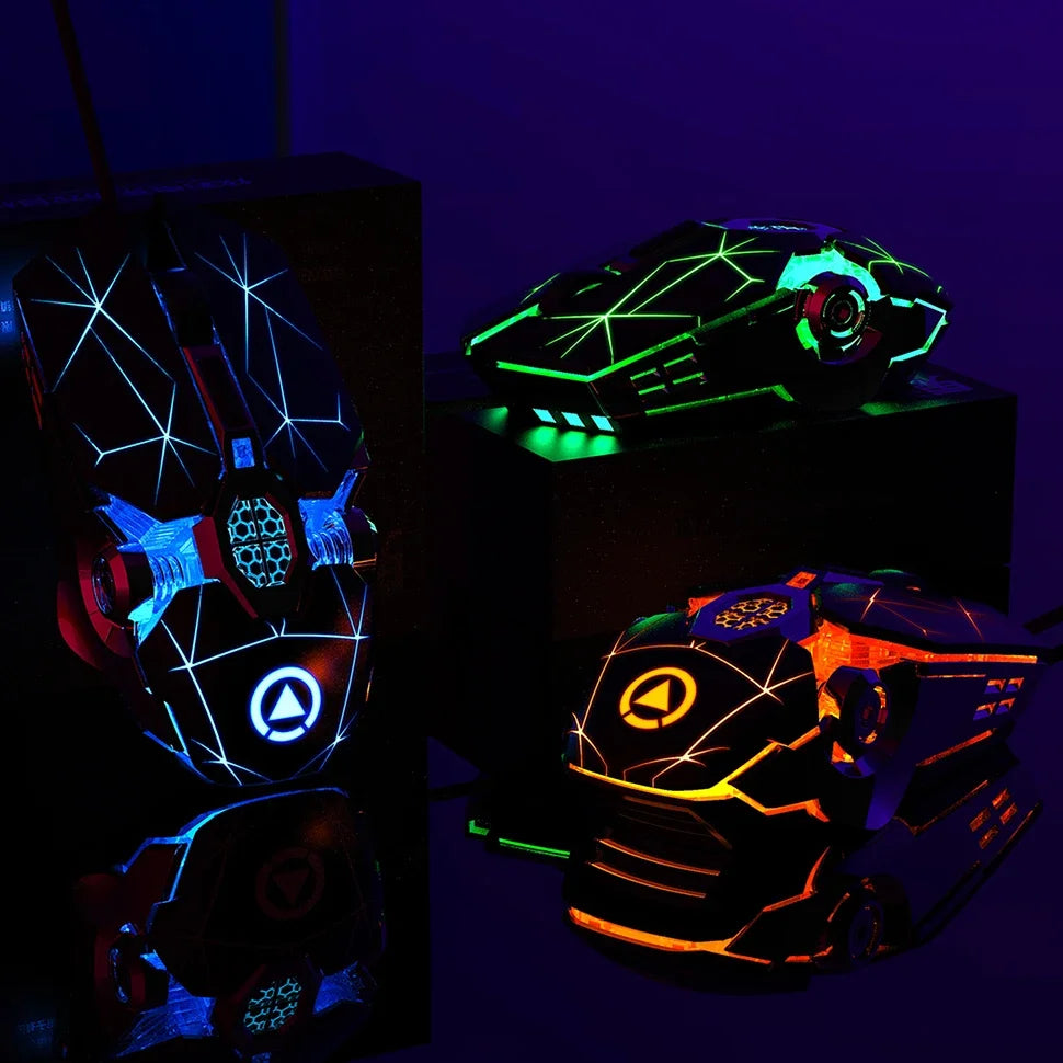 Professional Wired Gaming Mouse โ 3200 DPI, 7 Buttons & LED Backlight