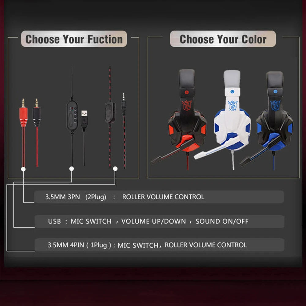 OCCKIC Over-Ear Professional Gaming Headset