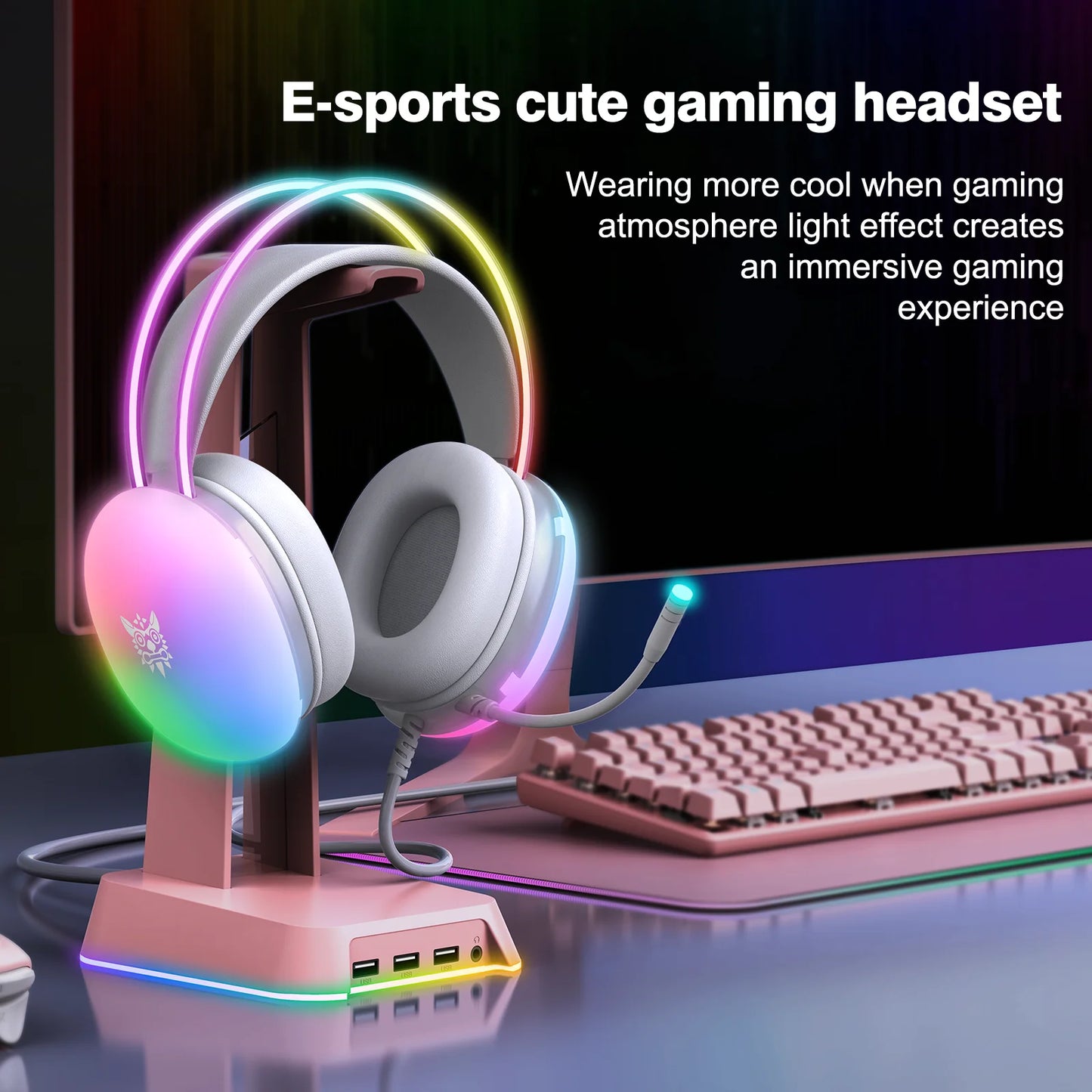 RGB Gaming Headset & Mouse Combo โ Ultimate Esports Package