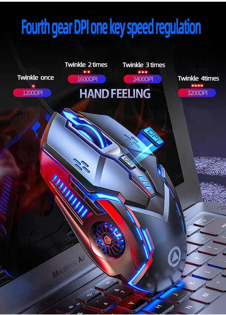 E-Sport Silver Eagle G5 Wired Mouse
