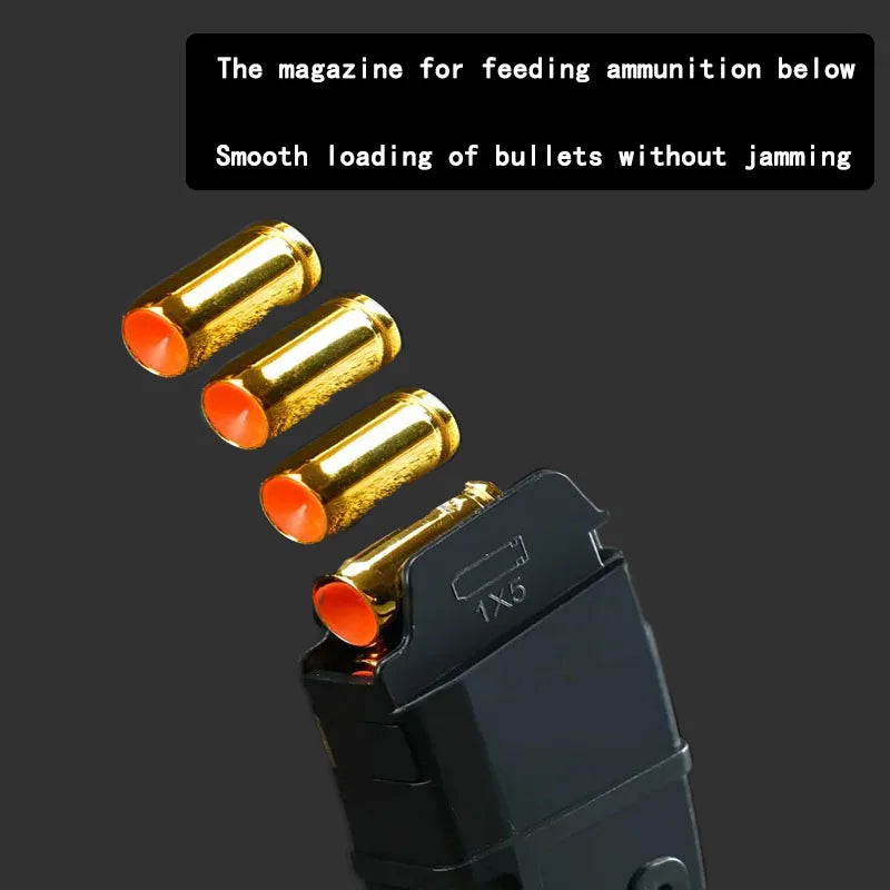 M416 Soft Bullet Toy Gun – Realistic Shell Ejection & Manual Bolt Action