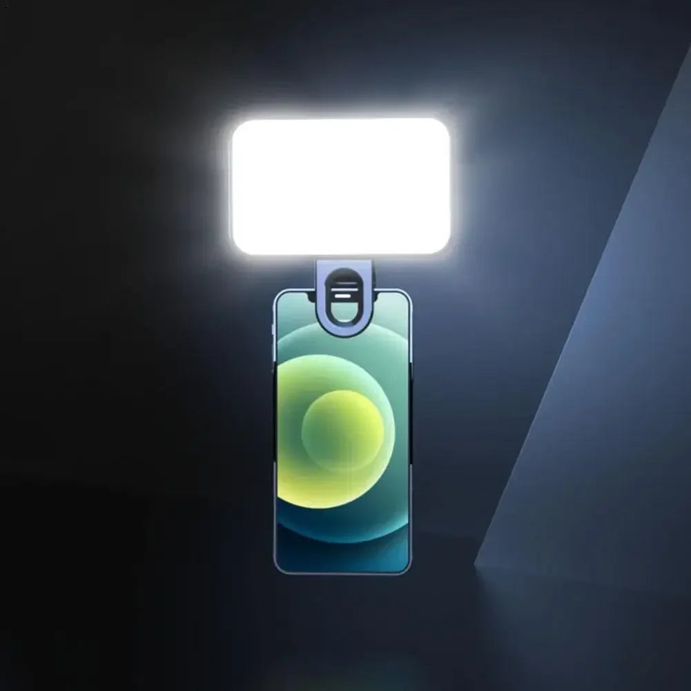 Pocket LED Tri-Colour Selfie Light – Perfect for Video Calls, Photos & More