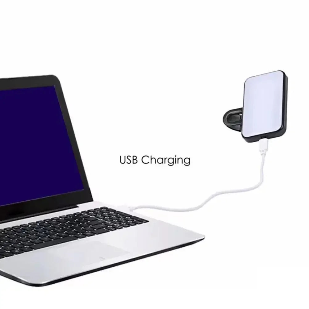 Pocket LED Tri-Colour Selfie Light – Perfect for Video Calls, Photos & More