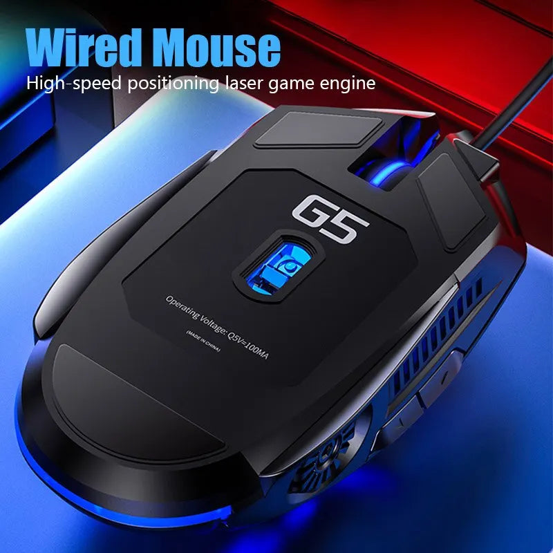 E-Sport Silver Eagle G5 Wired Mouse