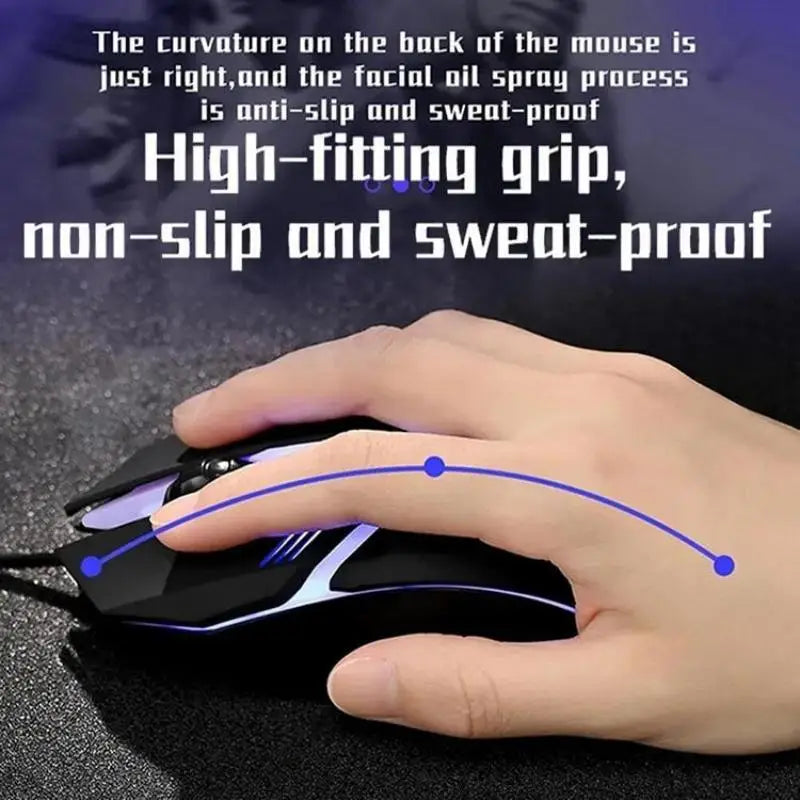 Exclusive Ergonomic Design Wired Gaming Mouse