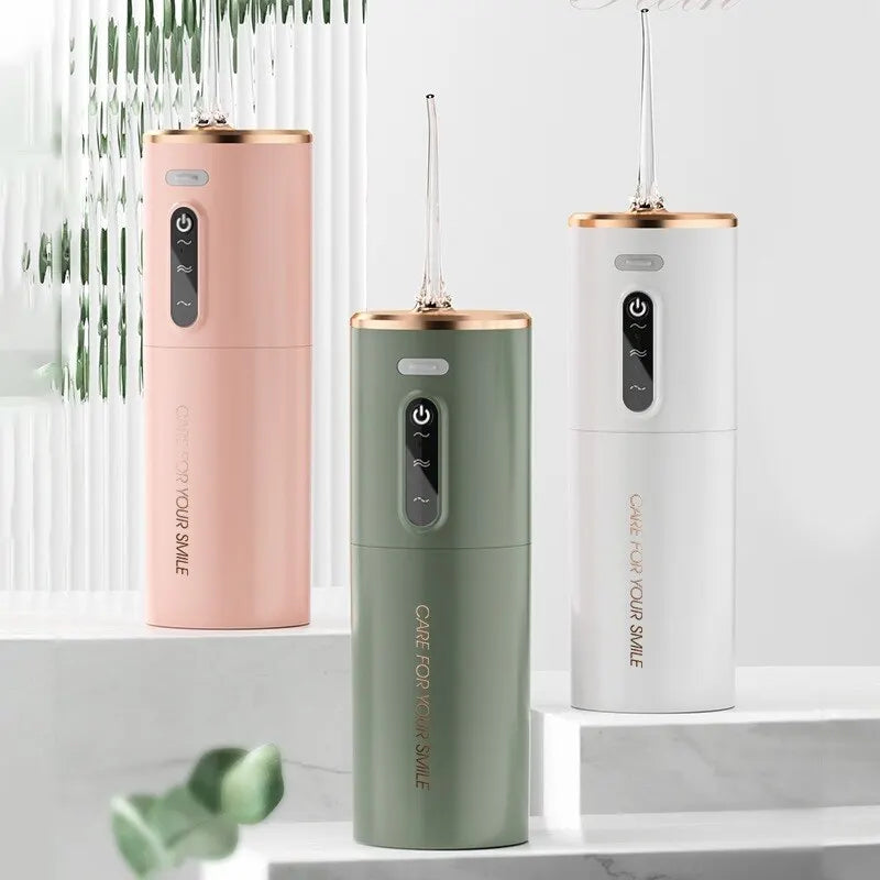 Portable Rechargeable Oral Irrigator – Deep Cleaning for a Healthier Smile!