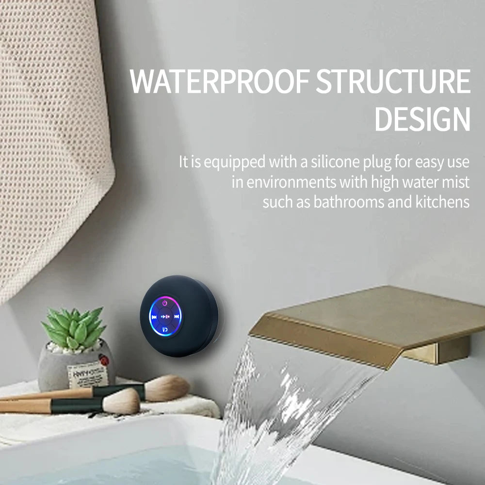Altavoz LED resistente al agua