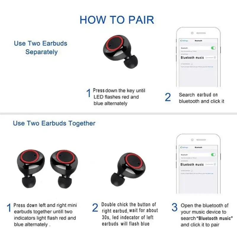 Y50 TWS Wireless Headset