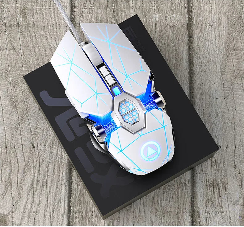 Professional Wired Gaming Mouse โ 3200 DPI, 7 Buttons & LED Backlight