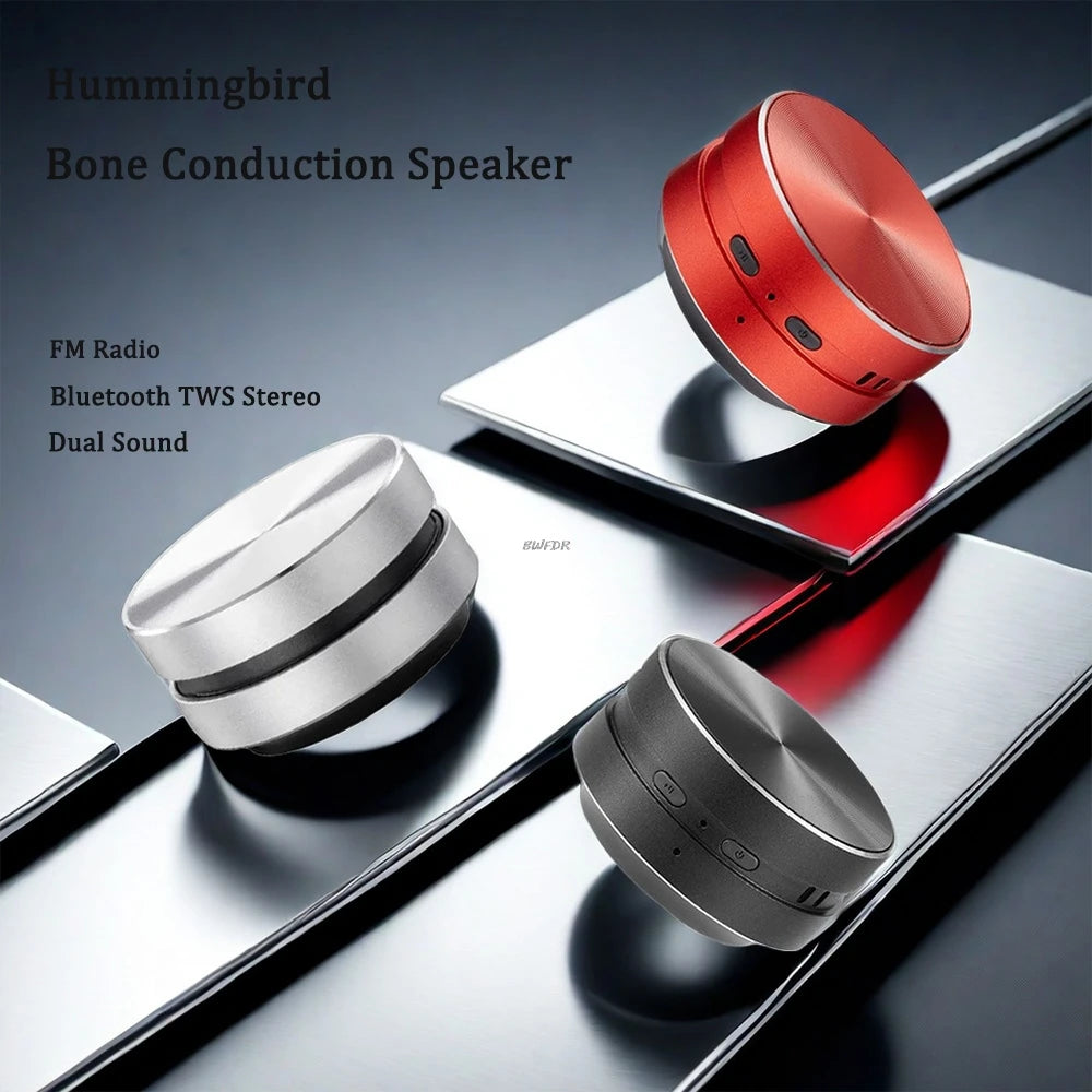 Minimalist Hummingbird Speaker With FM Radio