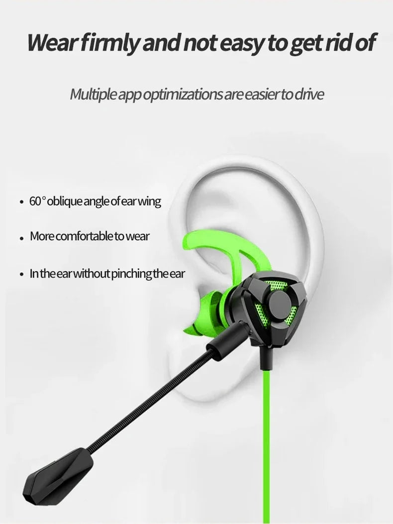 VIKEFON PRO Gaming Earbuds With Mic