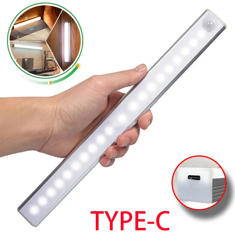 Veilleuse LED rechargeable avec détecteur de mouvement