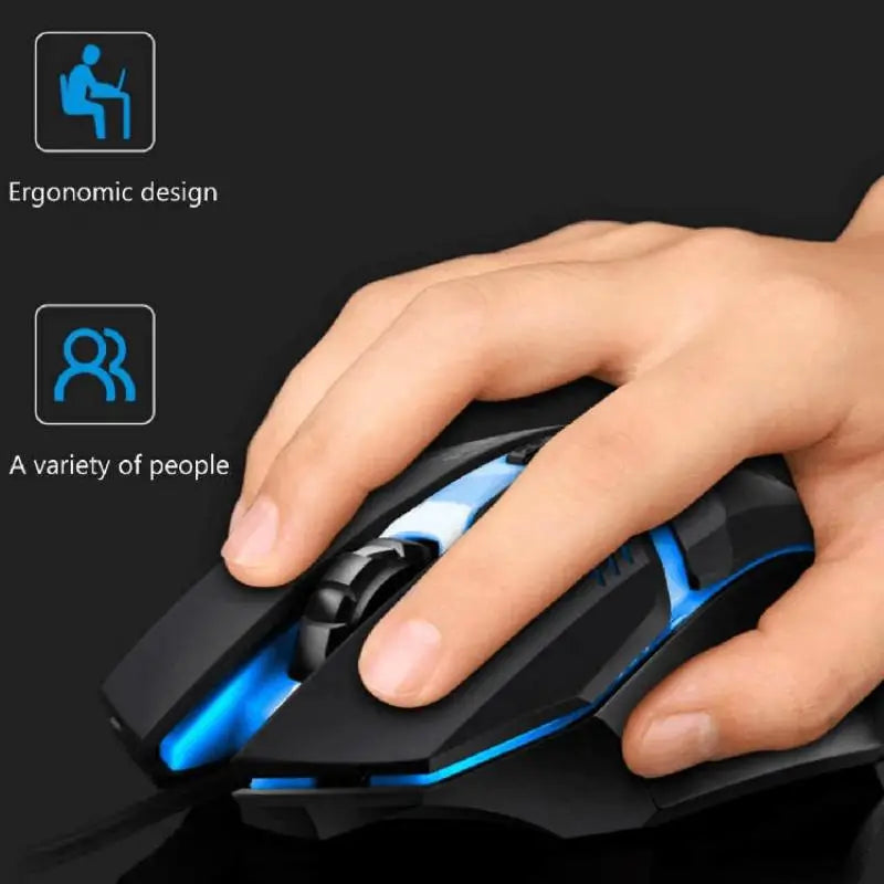 Exclusive Ergonomic Design Wired Gaming Mouse