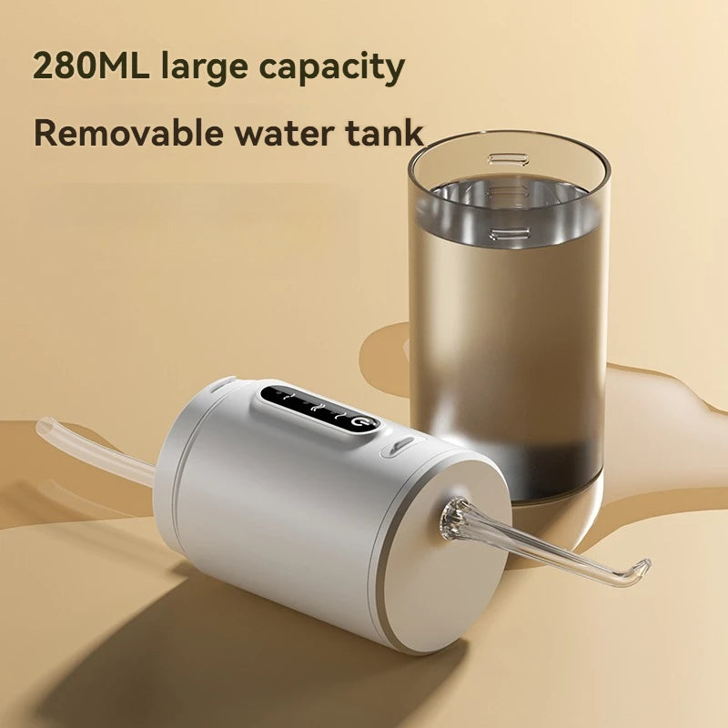 Portable Rechargeable Oral Irrigator – Deep Cleaning for a Healthier Smile!