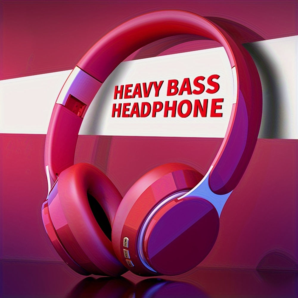 07S Wireless Over-Ear Headphones – HD Sound, Long Battery Life & Comfort