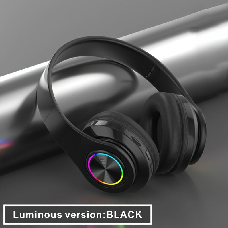 Wireless Foldable Gaming Headphones โ Long Battery Life & Immersive Sound