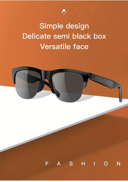 Smart Wireless Glasses – Music, Calls & UV Protection in One