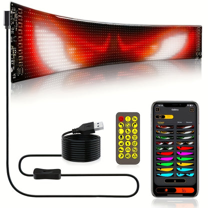 Programmable LED Pixel Soft Light Display – DIY Text, Patterns & Animations