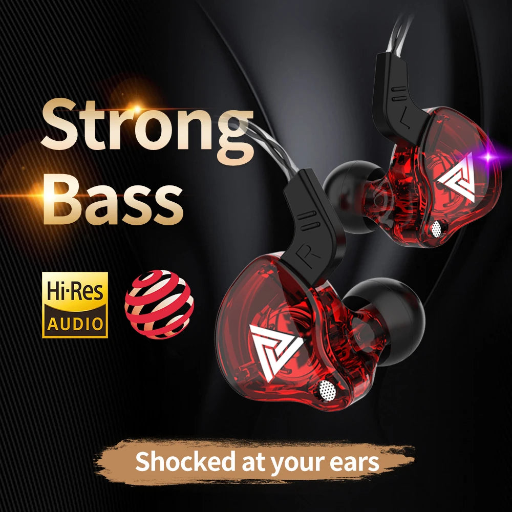 Designer Wired In-Ear Headphones – HiFi Sound, Waterproof & Built for Comfort