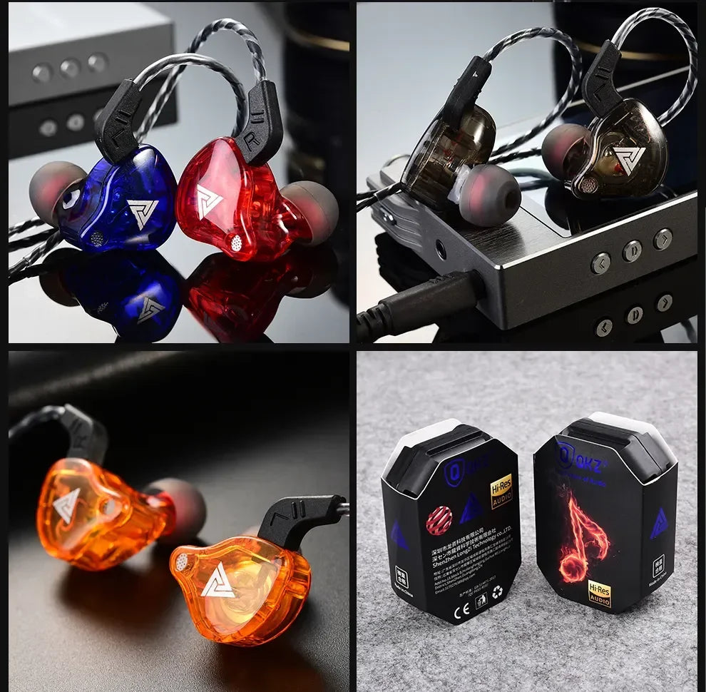 Designer Wired In-Ear Headphones – HiFi Sound, Waterproof & Built for Comfort