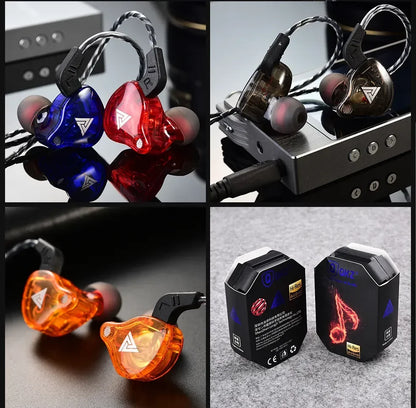 Designer Wired In-Ear Headphones – HiFi Sound, Waterproof & Built for Comfort
