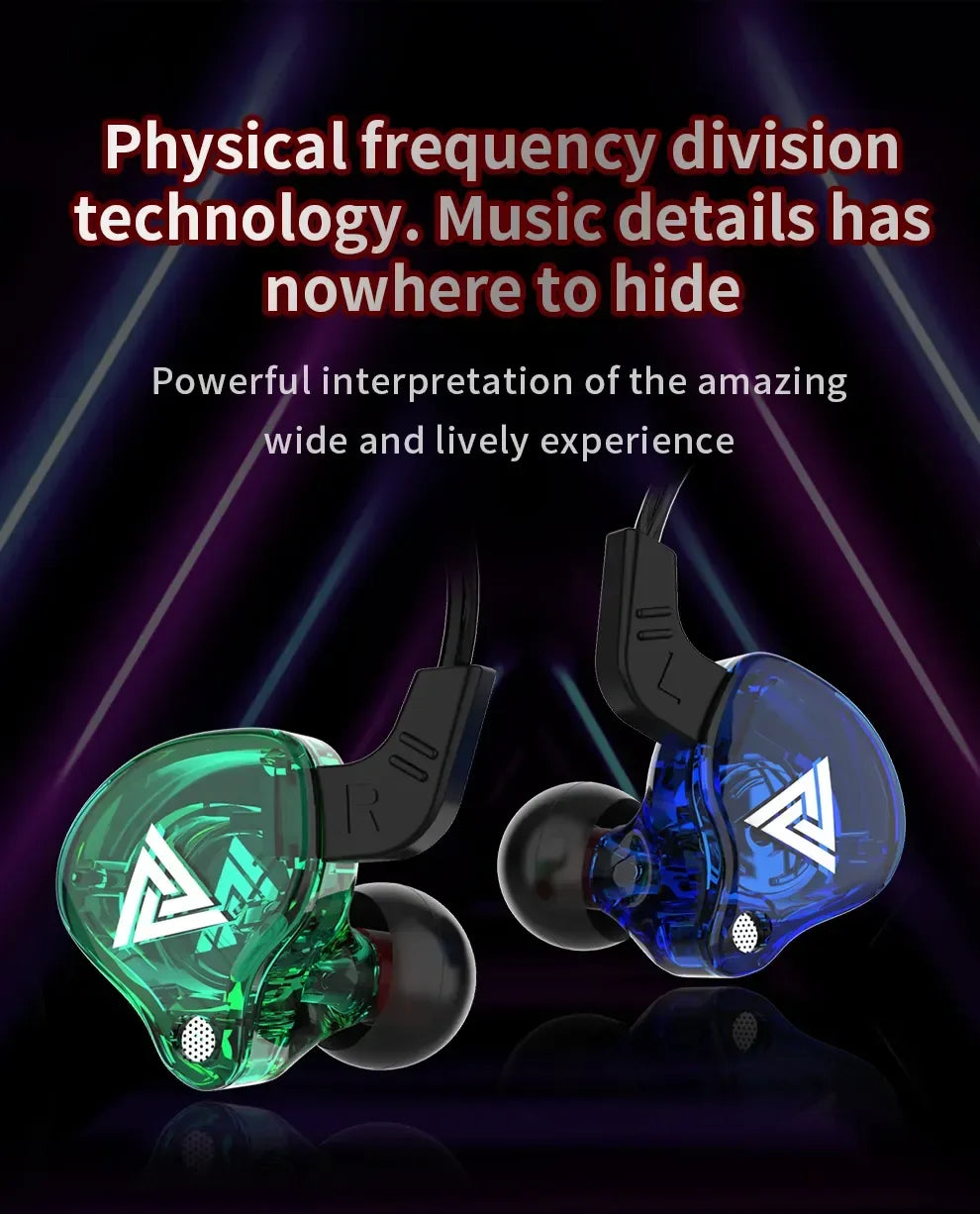 Designer Wired In-Ear Headphones – HiFi Sound, Waterproof & Built for Comfort