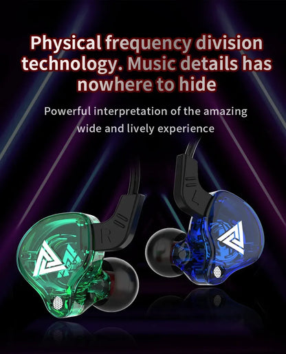 Designer Wired In-Ear Headphones – HiFi Sound, Waterproof & Built for Comfort