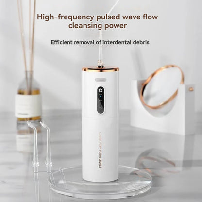 Portable Rechargeable Oral Irrigator – Deep Cleaning for a Healthier Smile!
