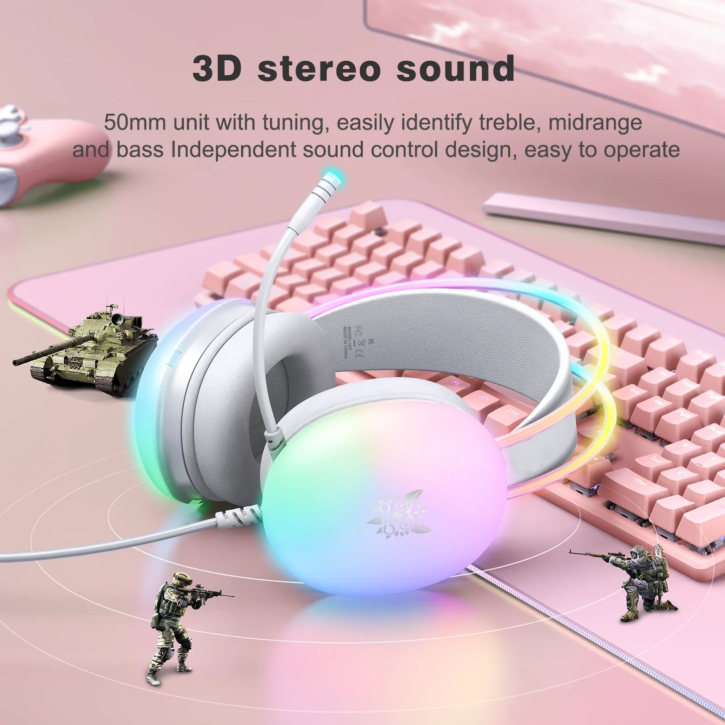 RGB Gaming Headset & Mouse Combo – Ultimate Esports Package