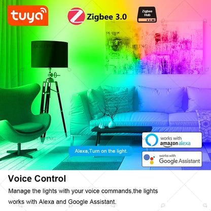 Smart LED Bulb – RGB + Adjustable White Light with App Control