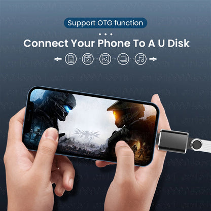 USB 3.0 OTG Adapter for iPhone & iPad – High-Speed Data Transfer & Device Connectivity
