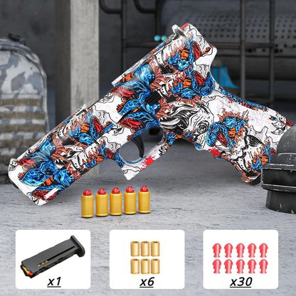 Super Soft Bullet Toy Gun – Realistic Shell Ejection & Manual Action!