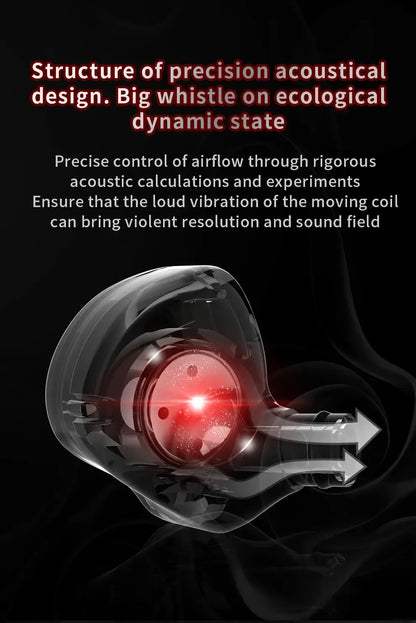 Designer Wired In-Ear Headphones – HiFi Sound, Waterproof & Built for Comfort
