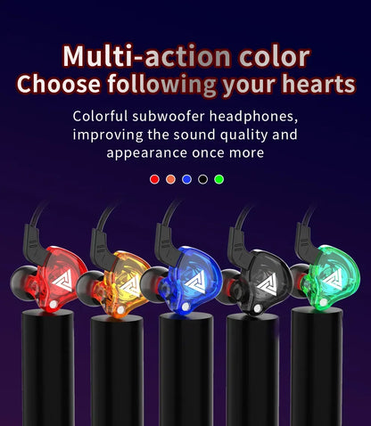 Designer Wired In-Ear Headphones – HiFi Sound, Waterproof & Built for Comfort