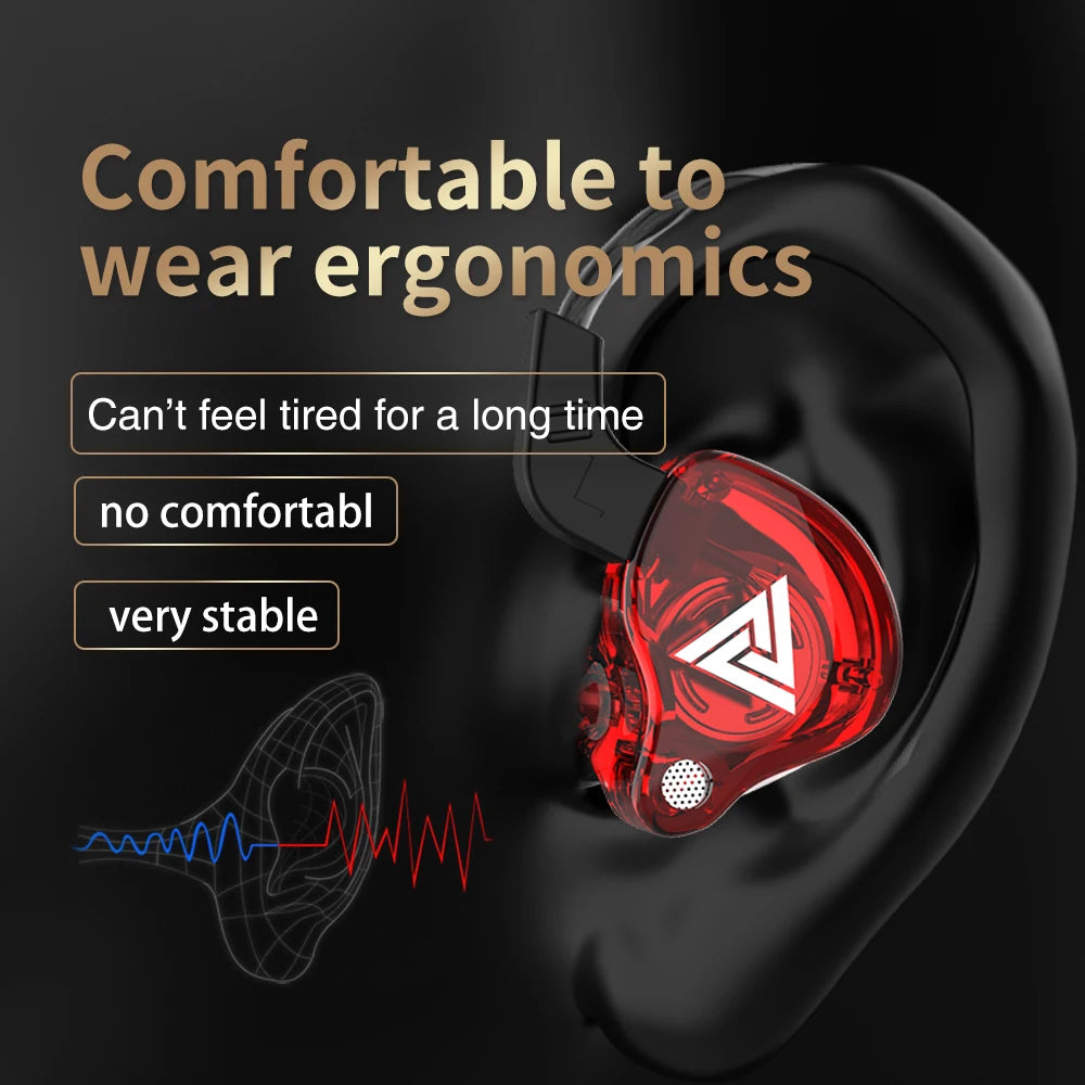 Designer Wired In-Ear Headphones – HiFi Sound, Waterproof & Built for Comfort